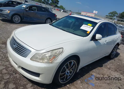 2008 Infiniti G35 Journey из США, поврежденный, VIN JNKBV61E48M214774